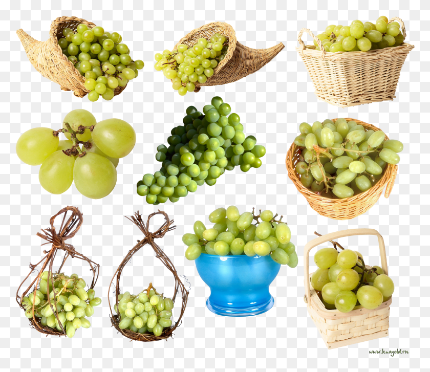 2121x1815 Green Grapes HD PNG Download