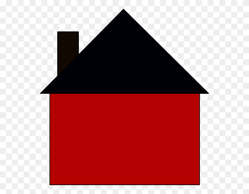570x596 Зеленый Дом Картинки В Clker House Вектор Красный, Треугольник, Домашний Декор, Конверт Png Скачать