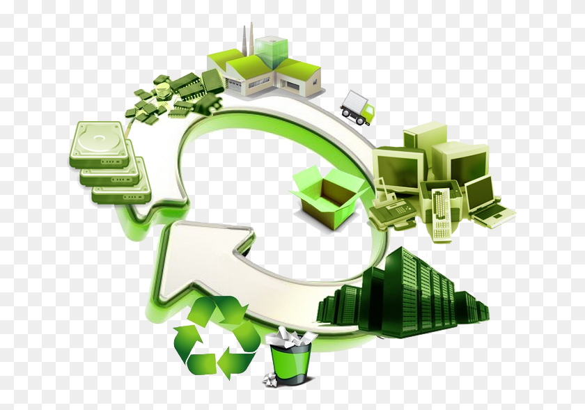 649x529 Green It Recycling Center Pvt Ltd Gestión De Residuos, Juguete, Símbolo De Reciclaje, Símbolo Hd Png