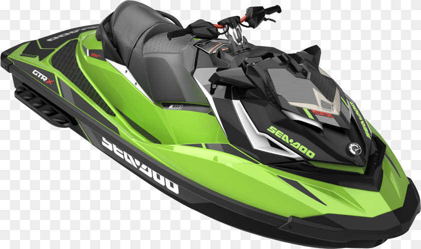 Green Jet Ski Image Sea Doo Gtr X, Jet Ski, Leisure Activities, Sport, Water Transparent PNG