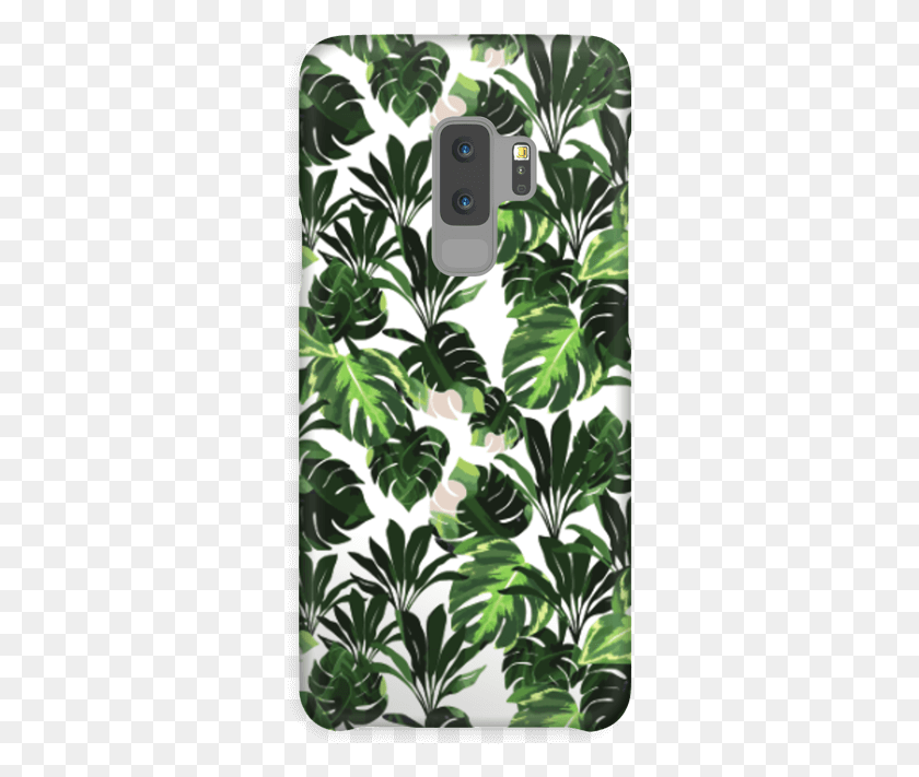 316x651 Descargar Png Verde Jungle Case Galaxy S9 Plus Iphone, Planta En Maceta, Planta, Florero Hd Png