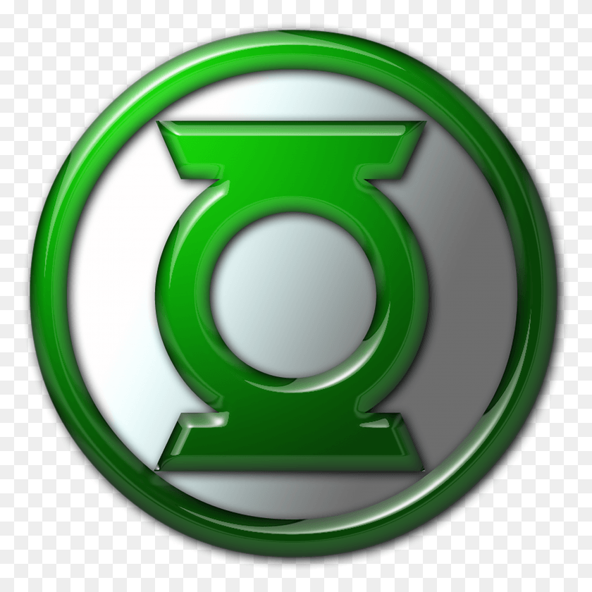 2821x2821 Descargar Png Green Lantern Logo Creado Con Photoshop Green Lantern Logo, Verde, Número, Símbolo Hd Png