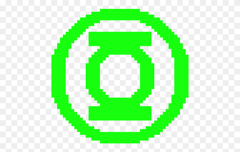 481x471 Green Lantern Logo Pixel Art Dhmis, Text, Symbol, Number HD PNG Download