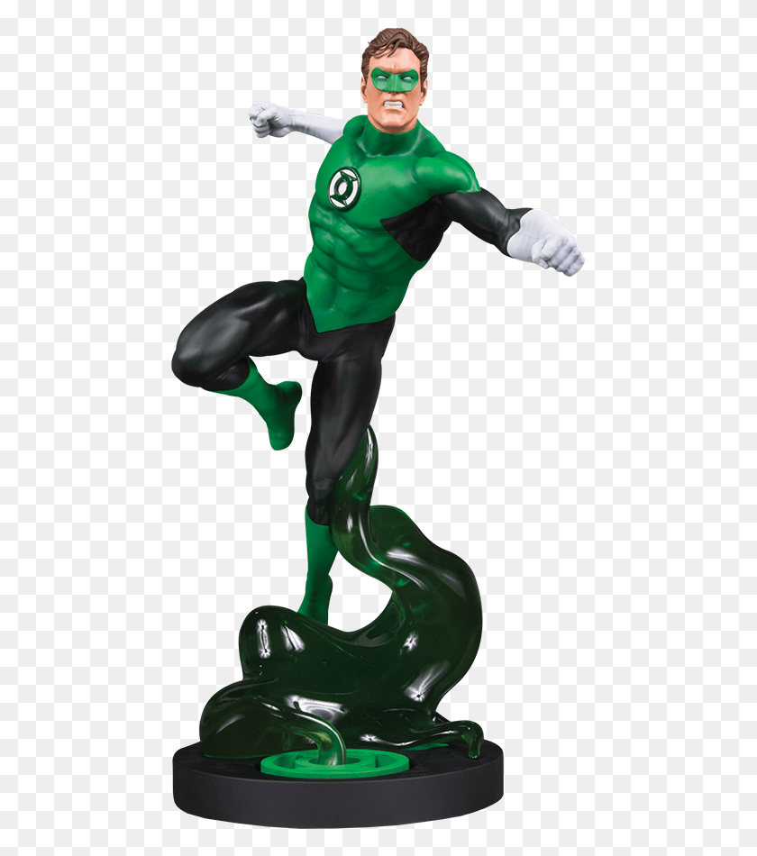 461x890 La Linterna Verde, Estatua, Dc Designer Series, Green Lantern, Figurine, Persona, Humano Hd Png