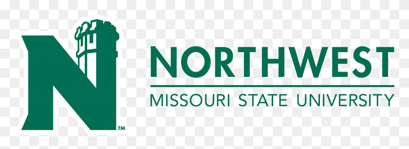 3600x1137 Green Northwest Missouri State University Transparent, Word, Text, Logo HD PNG Download