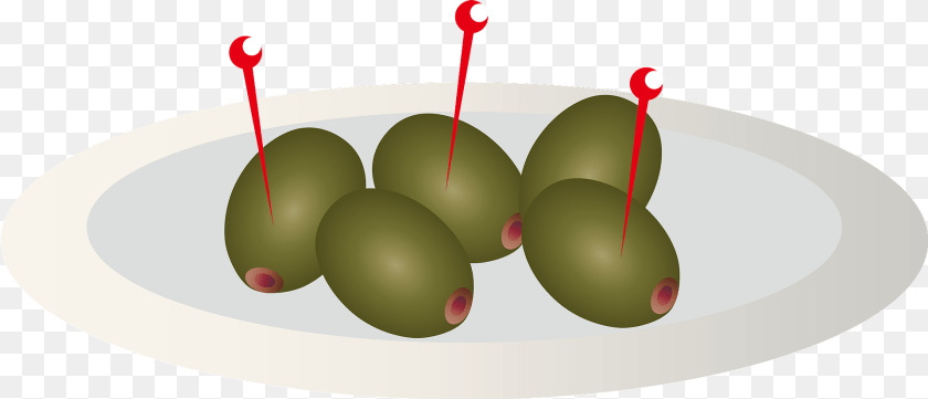 Green Olives On A Plate Clipart, Food, Relish, Fruit, Plant PNG