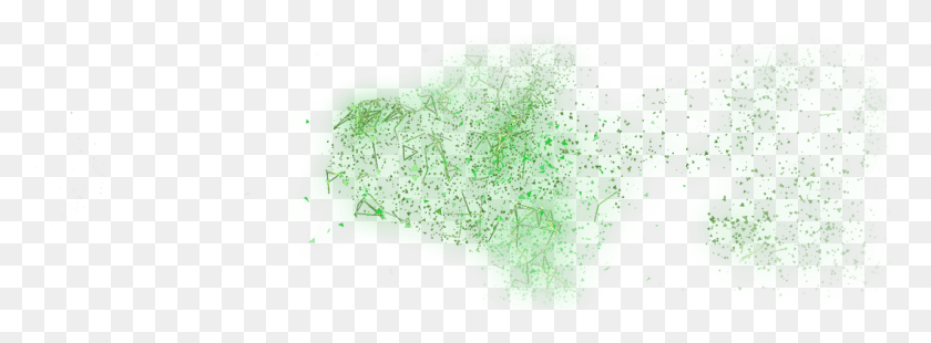 1062x341 Green Particles Transparent, Land, Outdoors, Nature HD PNG Download
