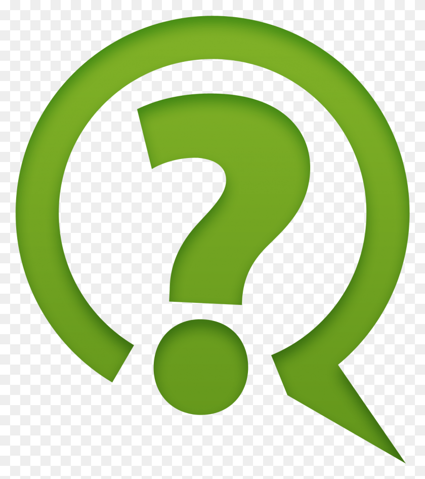 1153x1310 Green Question Mark Ask Question Icon, Number, Symbol, Text HD PNG Download