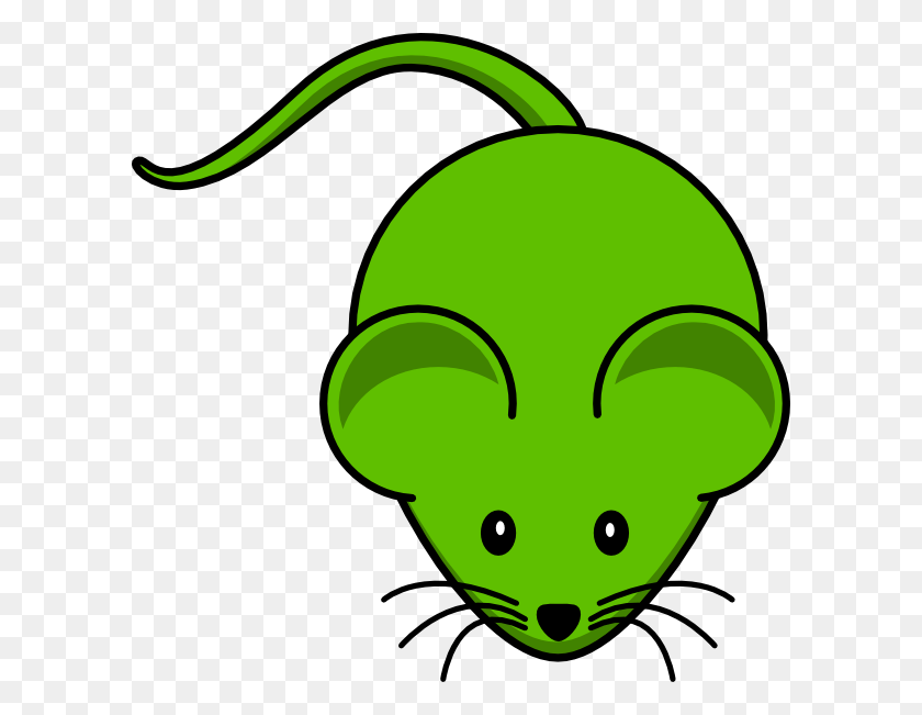 600x591 Green Rat Clip Art At Clker Mouse Clip Art, Graphics, Tennis Ball HD PNG Download