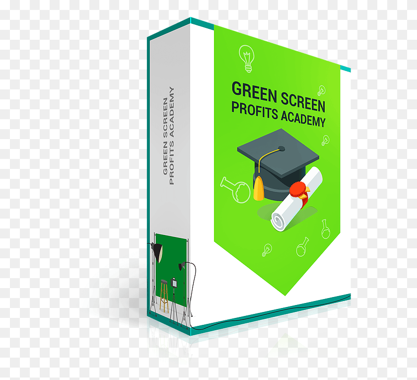 579x705 Descargar Png Green Screen Club Module 5 Profits Academy Consola De Videojuegos, Flyer, Poster, Paper Hd Png