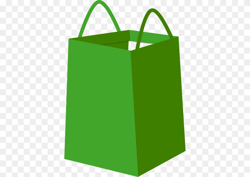 408x595 Green Shopper Bag Clip Art, Shopping Bag, Accessories, Handbag, Tote Bag Clipart PNG