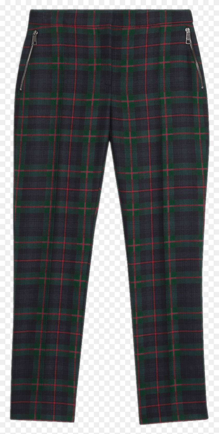 776x1605 Green Tartan Trousers Transparent Tartan, Plaid, Clothing, Apparel HD PNG Download
