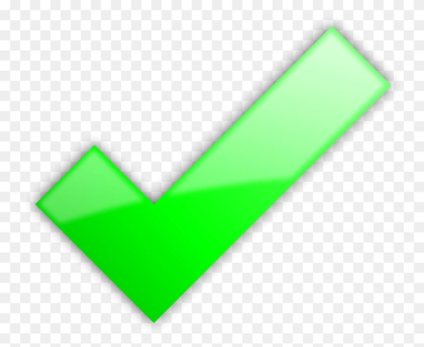 744x627 Green Tick Clipart Cartoon Green Tick Transparent Background, Symbol, Lighting, Triangle HD PNG Download