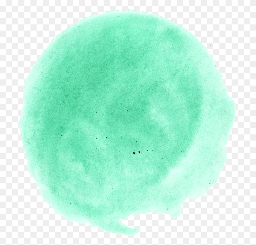 Green Watercolor Circle Circle, Tennis Ball, Tennis, Ball HD PNG Download