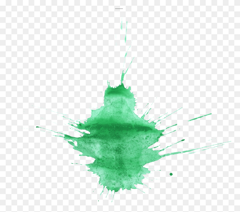 2261x1980 Green Watercolor Splatter Green Paint Splatter Transparent, Graphics, Plant HD PNG Download
