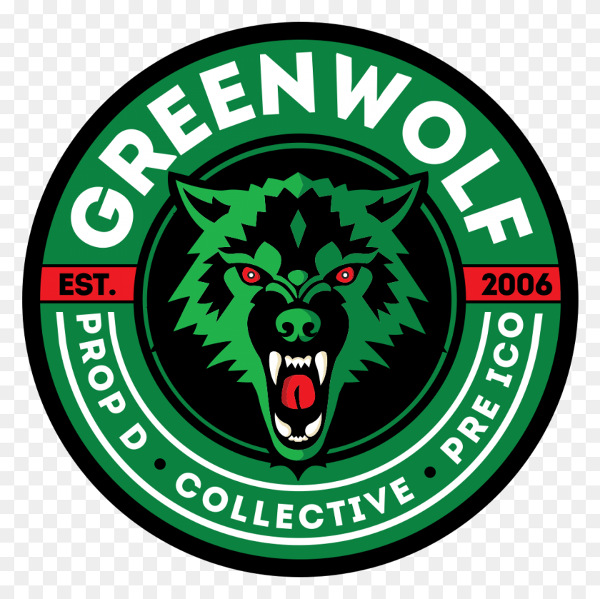 1910x1910 Green Wolf La, Label, Text, Logo HD PNG Download