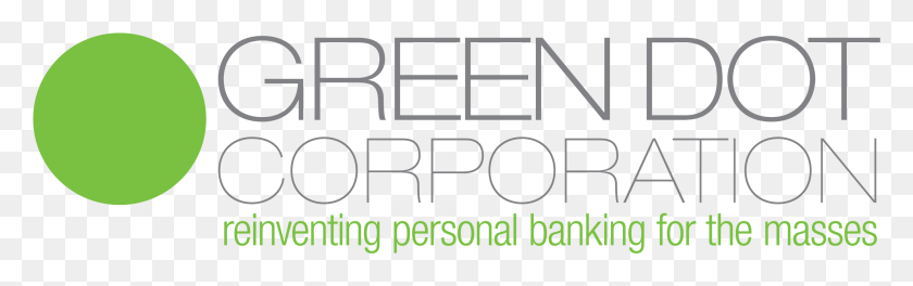 2660x698 Descargar Png Greendotcorp Logo Green Dot Corp, Vehículo, Transporte, Texto Hd Png