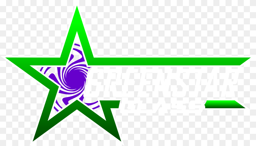 4022x2299 Greenstar Glass And Cbd Madison County Cowboys Logo, Symbol, Star Symbol Transparent PNG