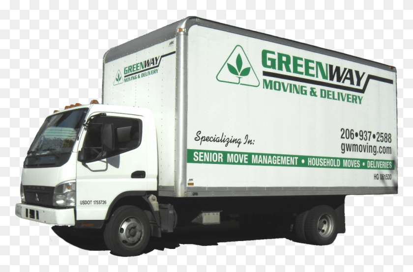 1013x642 Greenway Moving Truck Commercial Vehicle, Moving Van, Van, Transportation HD PNG Download