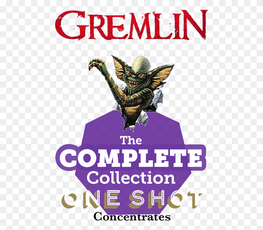490x674 Gremlin One Shot Flavour Concentrates Complete Collection Poster, Advertisement, Paper, Book HD PNG Download