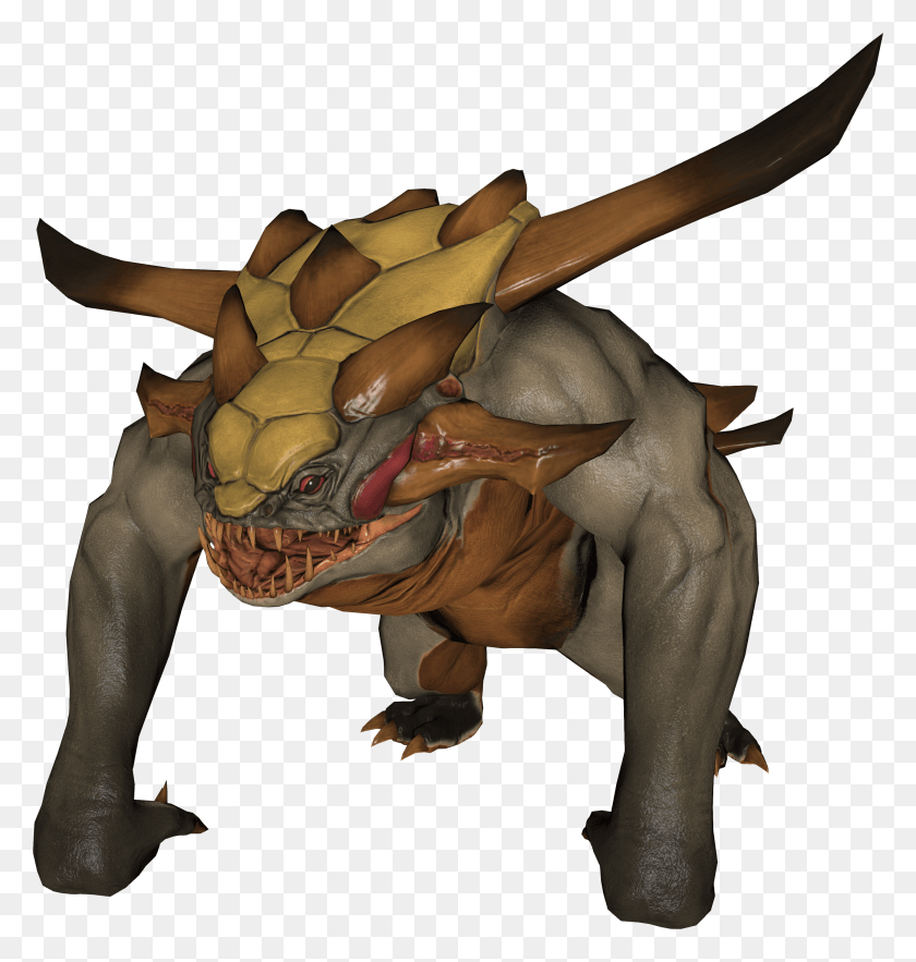 2862x3020 Gremlin Triceratops HD PNG Download