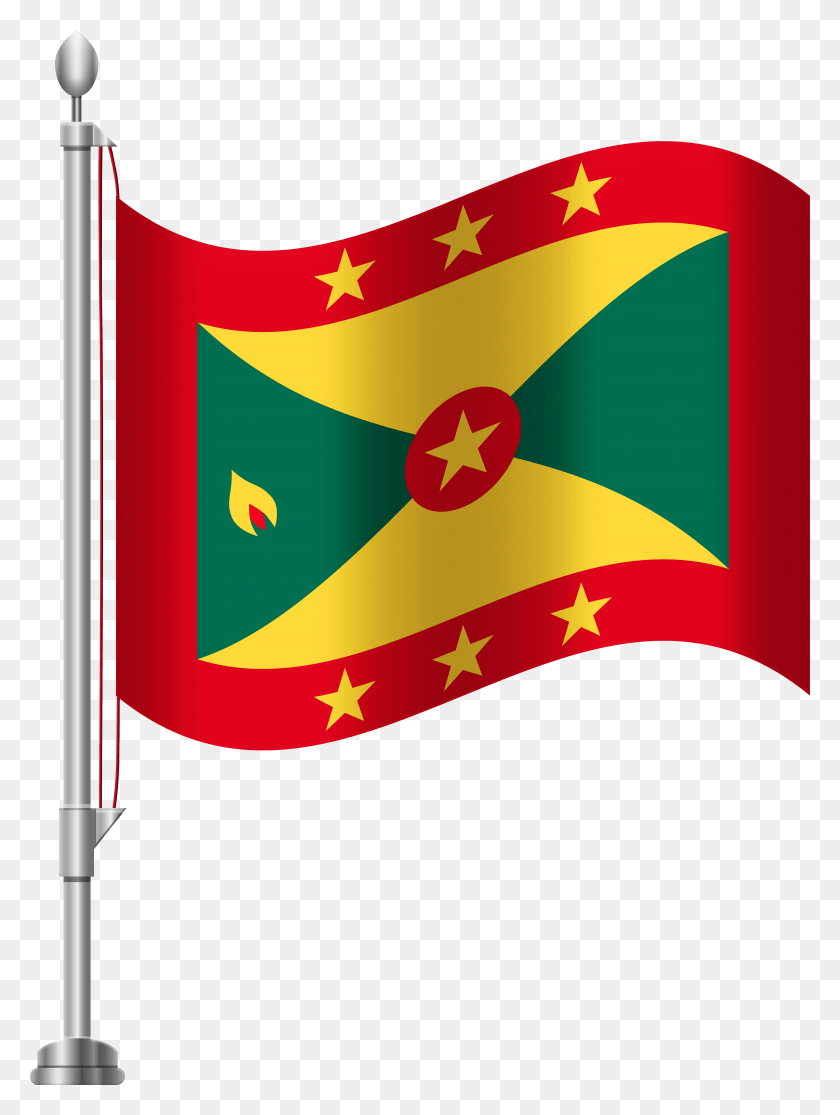 5854x7923 Grenada Flag Clip Art, Symbol, Text, American Flag HD PNG Download