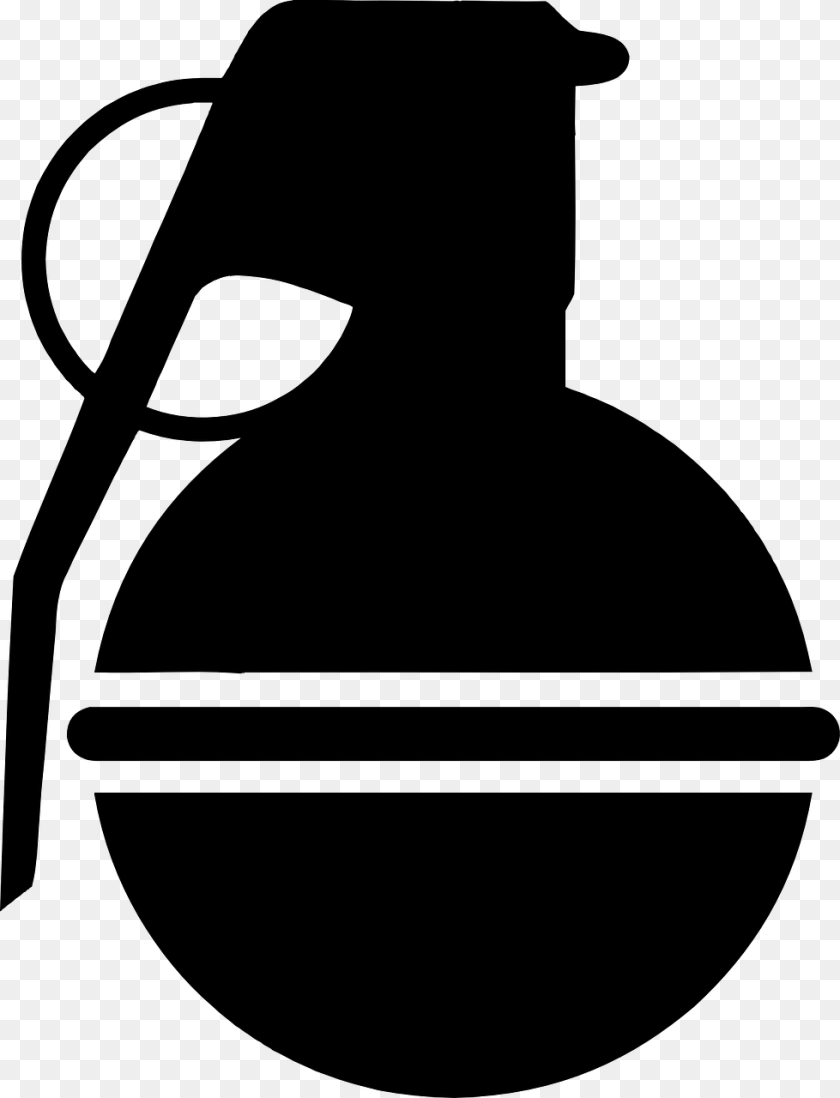 979x1280 Grenade Bomb Assault Picture, Gray Clipart PNG