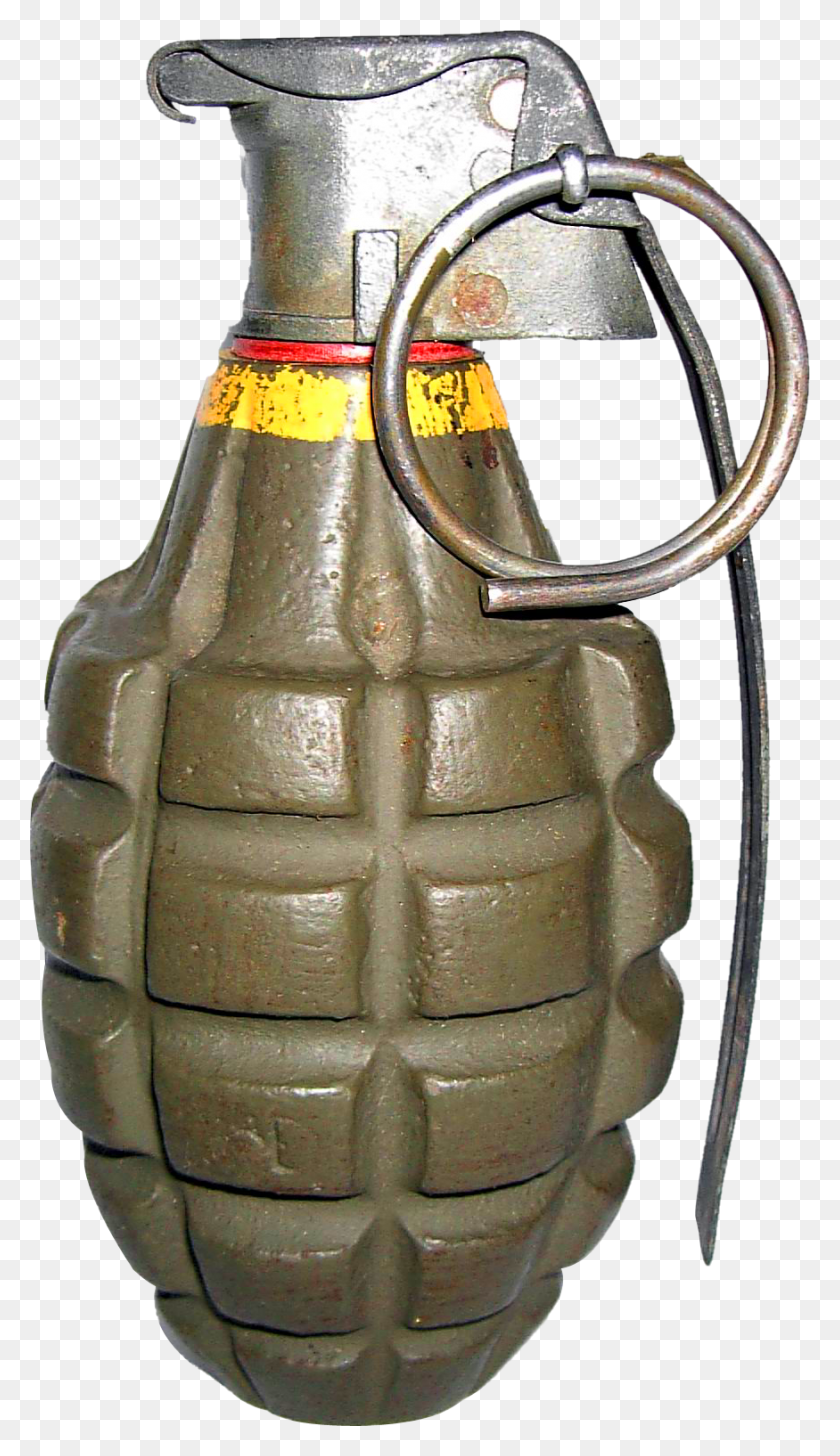 875x1567 Grenade Image Ww2 Grenade, Bomb, Weapon, Weaponry HD PNG Download