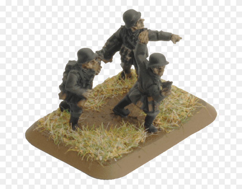 670x595 Grenadier Platoon Ge756 Soldier, Figurine, Person, Human HD PNG Download