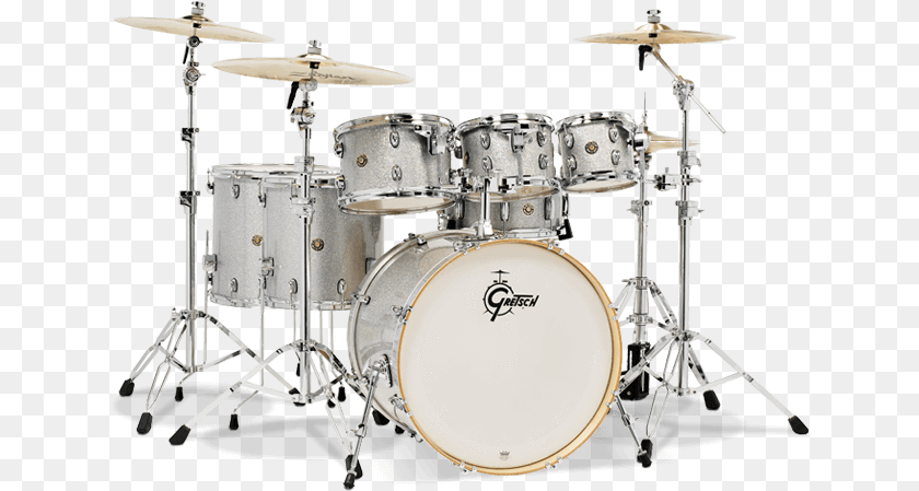 637x449 Gretsch Catalina Maple Shell Pack 7 Piece Drum Kit, Musical Instrument, Percussion Transparent PNG