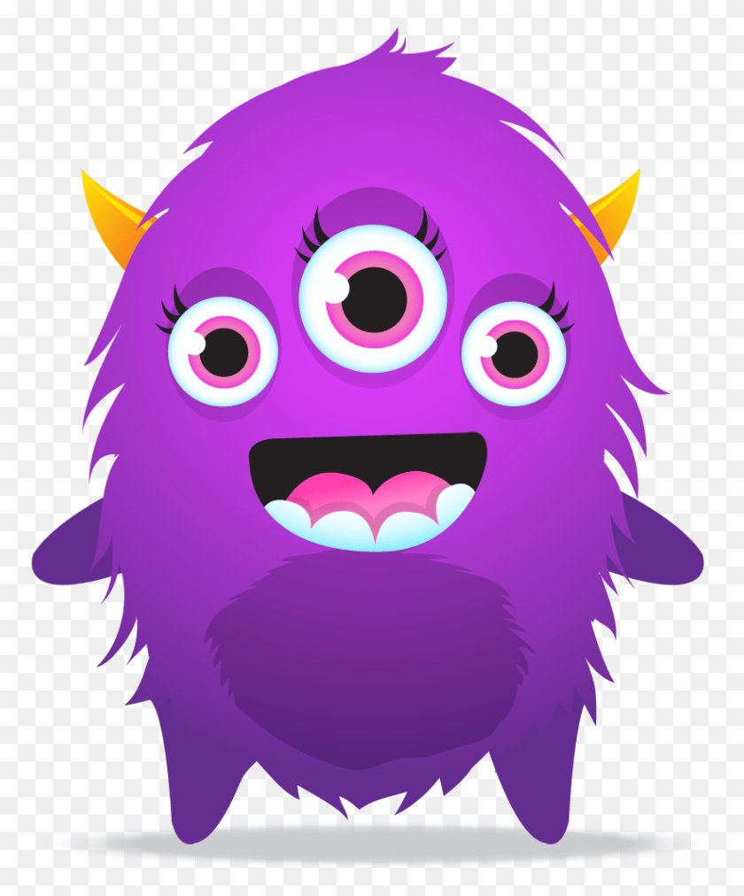 820x1001 Grey Class Dojo Monsters, Graphics, Mouth HD PNG Download