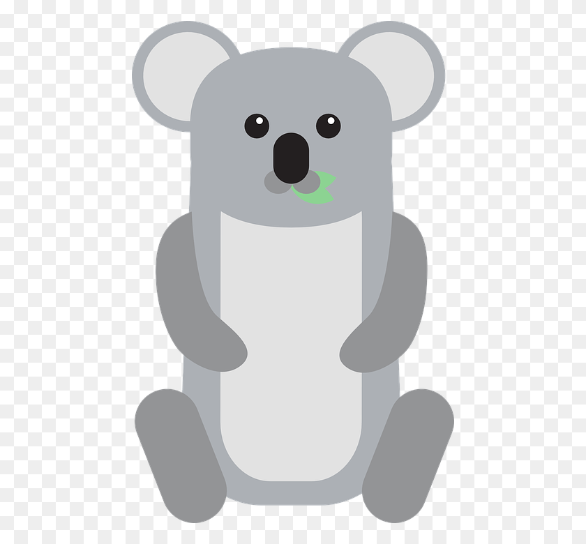 462x720 Descargar Png Koala Gris Bebé Koala Png