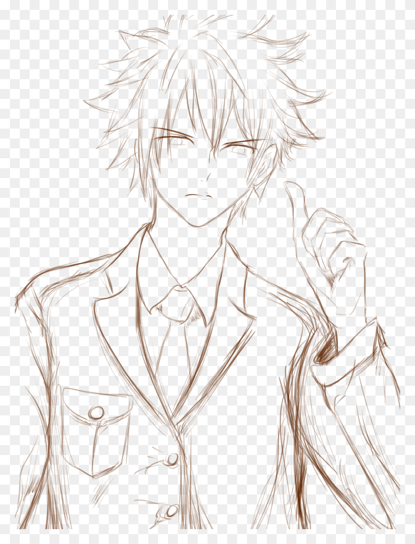 960x1280 Descargar Png Gray Fullbuster Line Art Sketch, Manga, Comics, Libro Hd Png