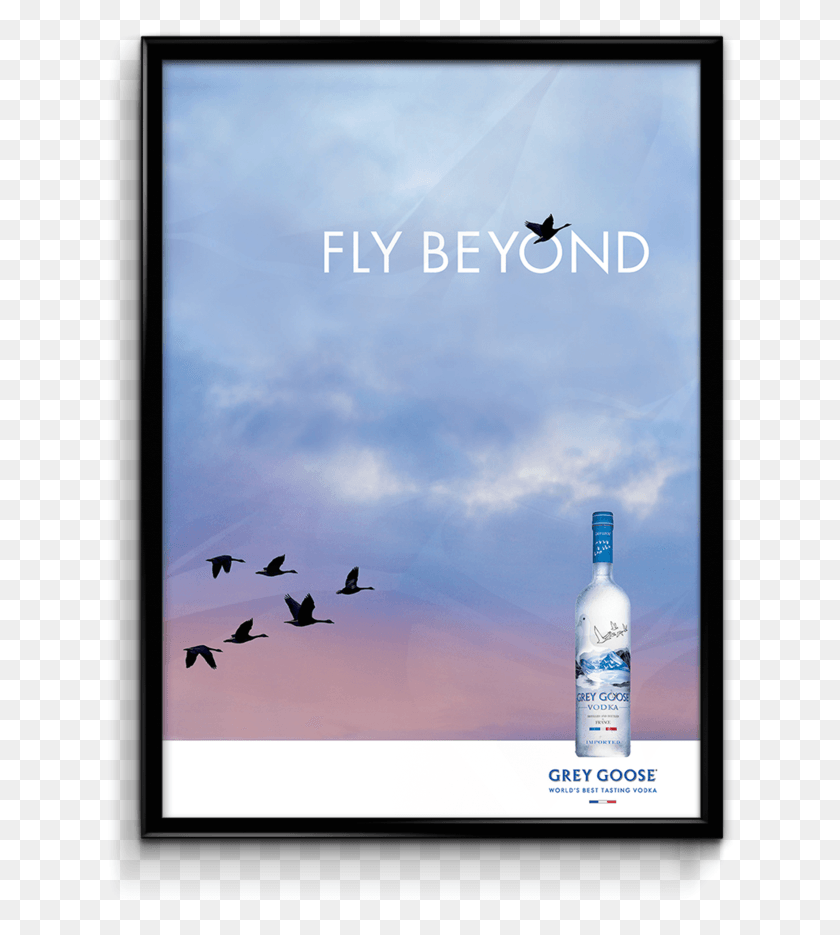629x875 Grey Goose Poster Vodka, Bird, Animal, Liquor HD PNG Download