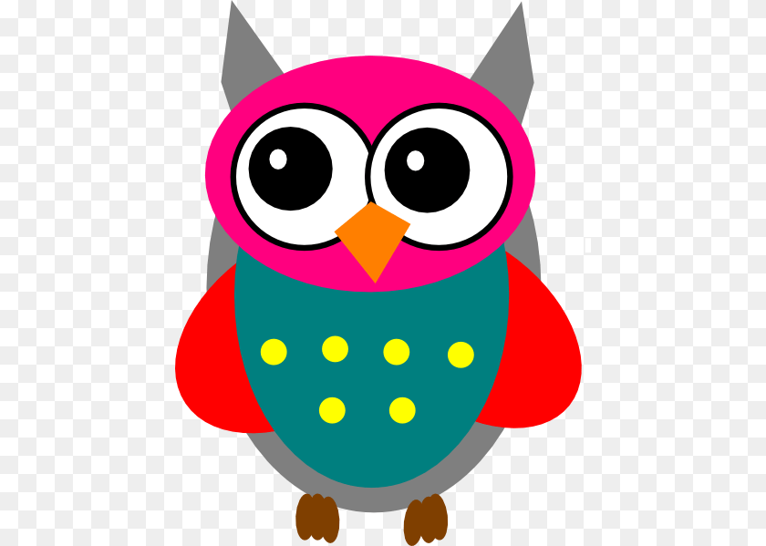 456x599 Grey Owl Clipart, Nature, Outdoors, Snow, Snowman Sticker PNG