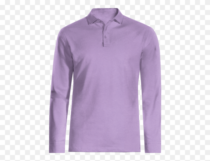 453x584 Grey Short Sleeved Slim Fit Polo Shirt Long Sleeved T Shirt, Sleeve, Clothing, Apparel Descargar Hd Png