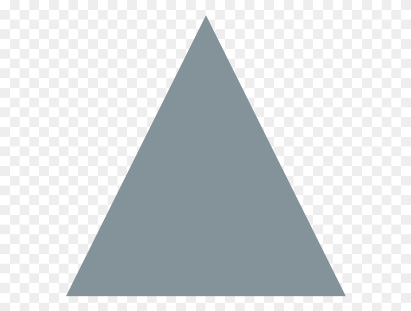 574x577 Grey Triangle Triangle HD PNG Download