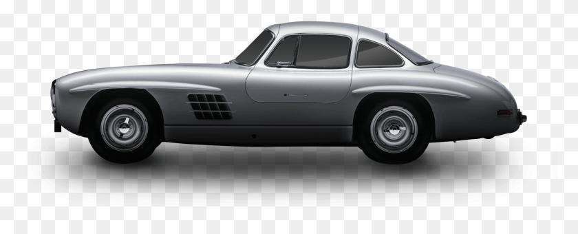 1665x599 Descargar Png Gris Vintage Porsche Mercedes Benz, Coche, Vehículo, Transporte Hd Png
