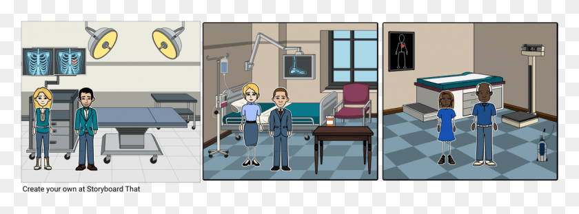 1148x370 Greys Anatomy Cartoon, Chair, Furniture, Clinic HD PNG Download