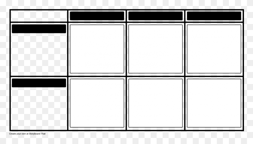 1626x876 Grid 3x2 Storyboard Template Storyboard Strategy, Grille, Window, Pattern HD PNG Download