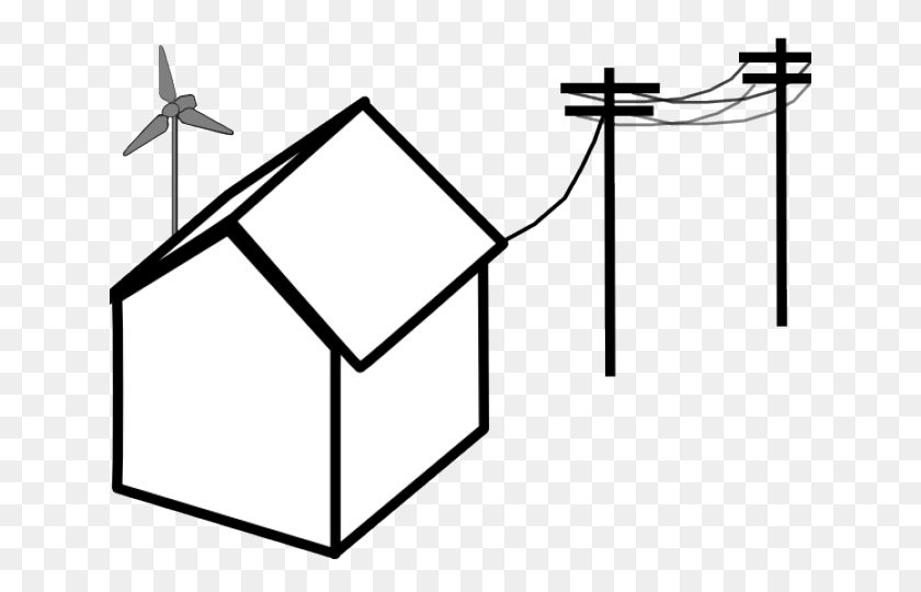 640x480 Grid Clipart Clip Art Powerlines, Cardboard, Box, Utility Pole HD PNG Download