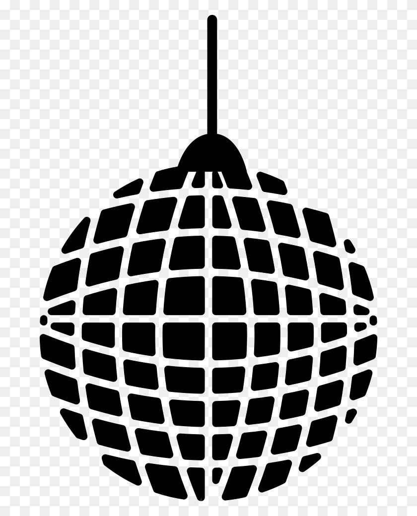 682x980 Grid Disco Ball Comments Golf Ball And Clubs Clipart, Sphere, Grenade, Bomb HD PNG Download