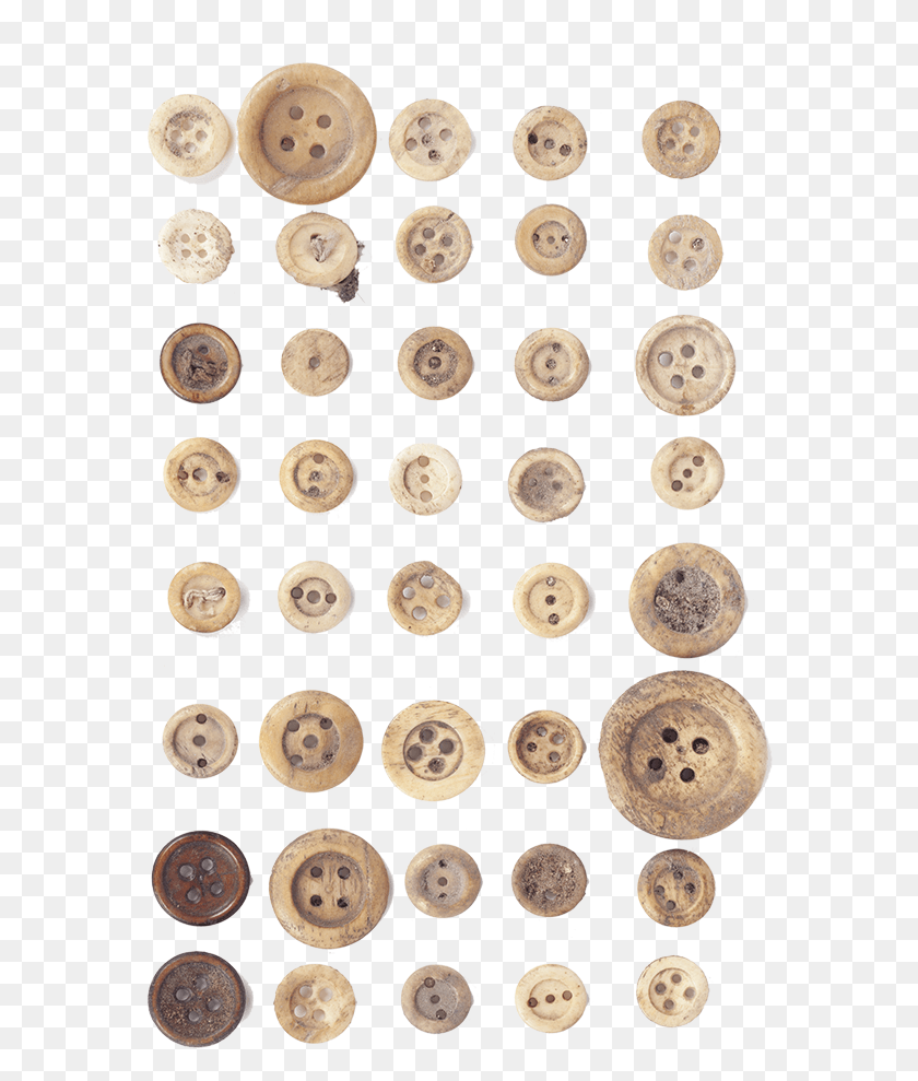 574x929 Grid Of An Assortment Of Buttons Of Different Sizes, Rug, Meal, Food HD PNG Download