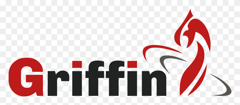 6112x2413 Griffin Graphic Design, Text, Alphabet, Logo HD PNG Download