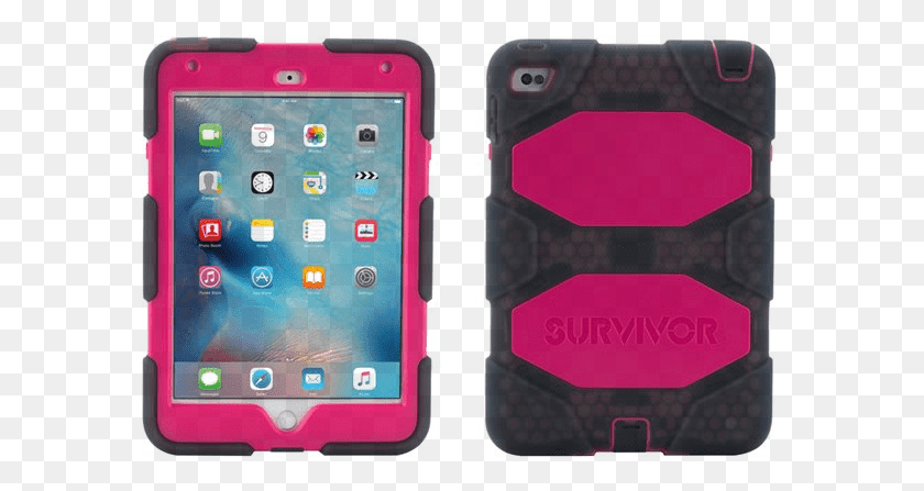 587x387 Griffin Survivor Rugged Protective Cover For Ipad Mini Ipad Mini Four Cases, Mobile Phone, Phone, Electronics HD PNG Download