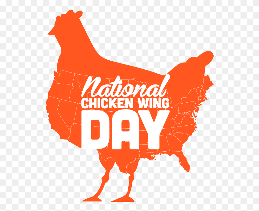 547x622 Grill Amp Wings National Wing Day 2017, Poultry, Fowl, Bird HD PNG Download