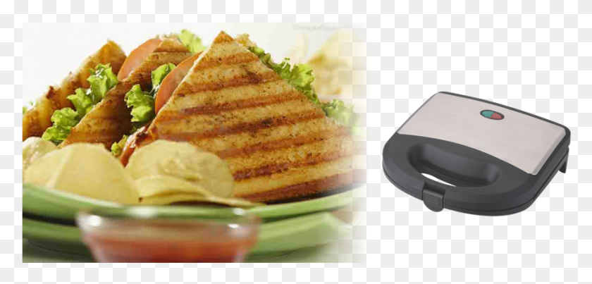 913x402 Grill Sandwich Maker S26a Fast Food, Bread, Food, Toast HD PNG Download