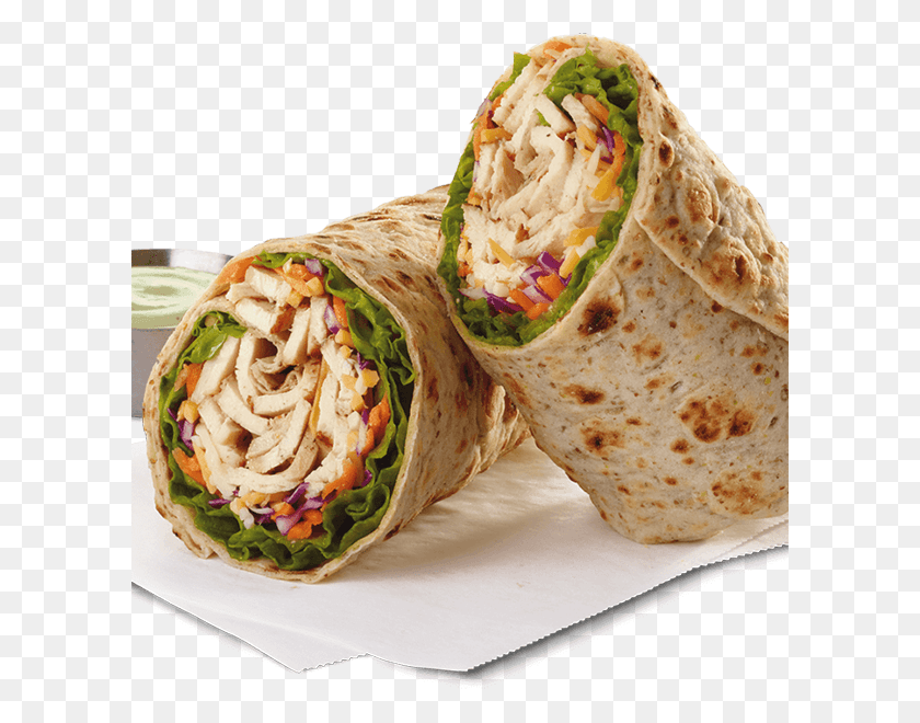 600x600 Grilled Chicken Cool Wrap Chicken Wrap Chick Fil, Food, Sandwich Wrap, Bread HD PNG Download