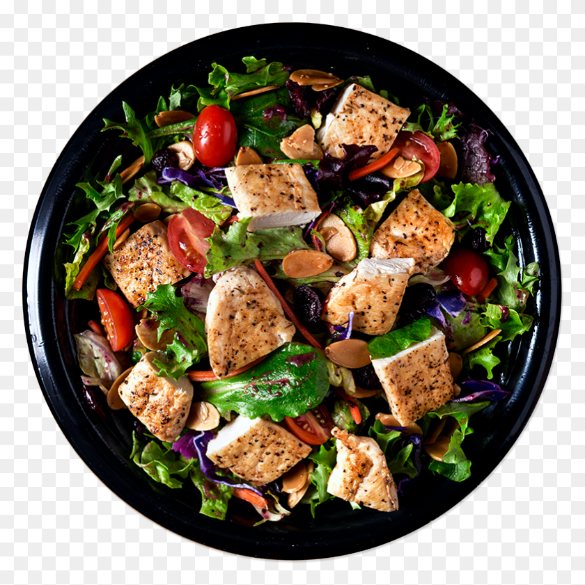 781x783 Grilled Chicken Salad, Dish, Meal, Food HD PNG Download