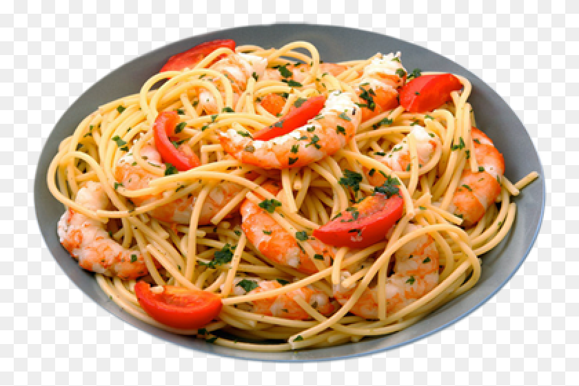 747x501 Grilled Shrimp With Polenta Pasta With Seafood, Spaghetti, Food, Plant HD PNG Download